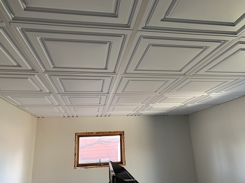 Lighting integration in ceiling